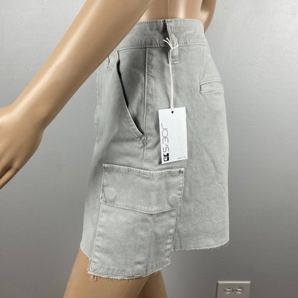 NEW JOE’S JEANS GREY MINI DENIM SKIRT - Picture 4 of 6